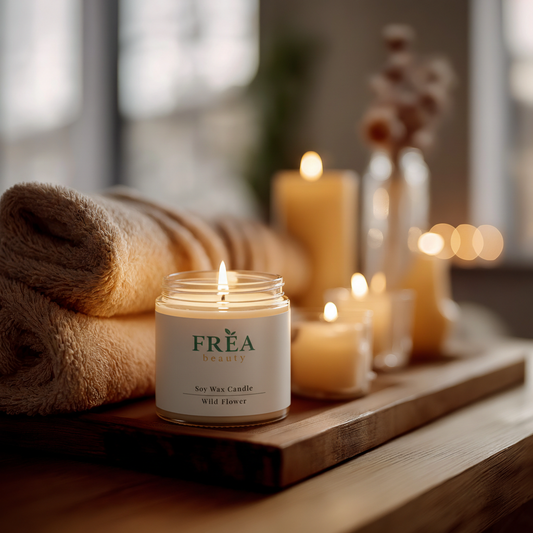 Soy Wax Candle Wild Flower